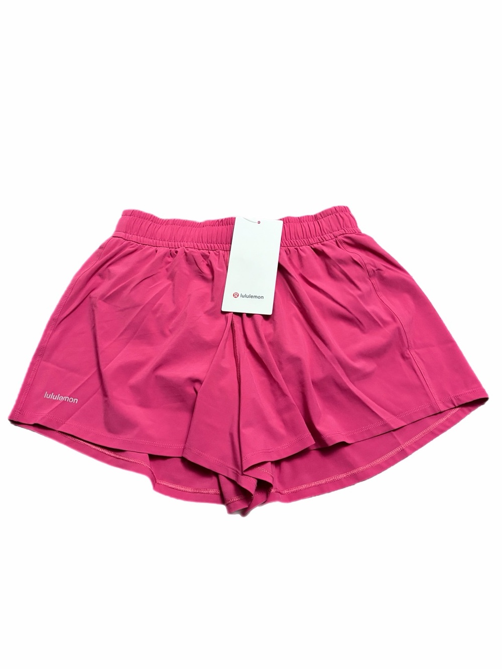 NWT Lululemon Pace Crush High-Rise Short 2.5" (Raspberry Coulis) Size XS